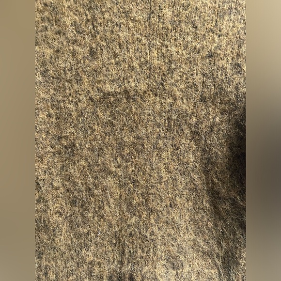 COS Chunky Oversized Shawl Neck Alpaca Wool  Sweater Sz M - Picture 3 of 9